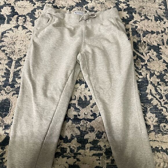 Champion Womens Large Gray Sweatpants - Picture 1 of 4